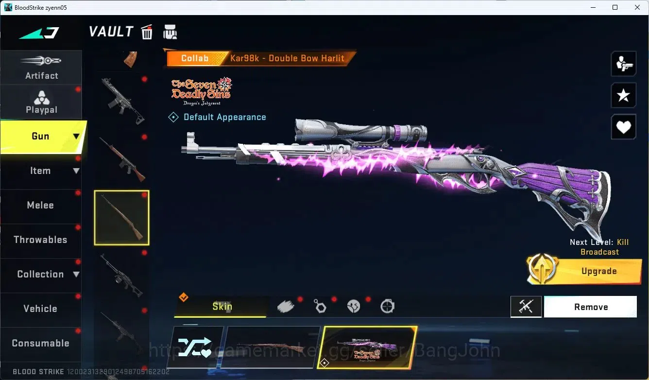 Blood Strike Accounts ASIA| EVO BLEACH ETHAN|4 7DS|1 AOT|7 Ultra Striker image 16
