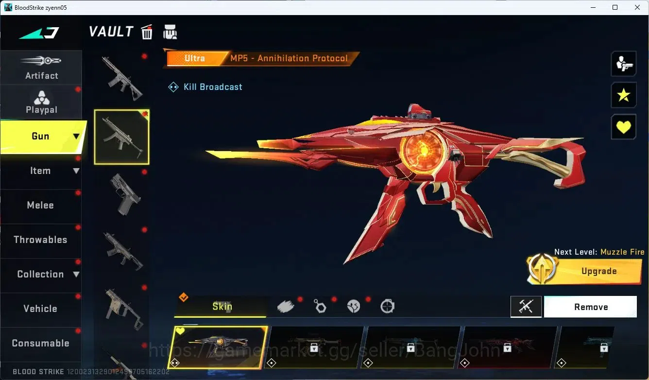 Blood Strike Accounts ASIA| EVO BLEACH ETHAN|4 7DS|1 AOT|7 Ultra Striker image 5