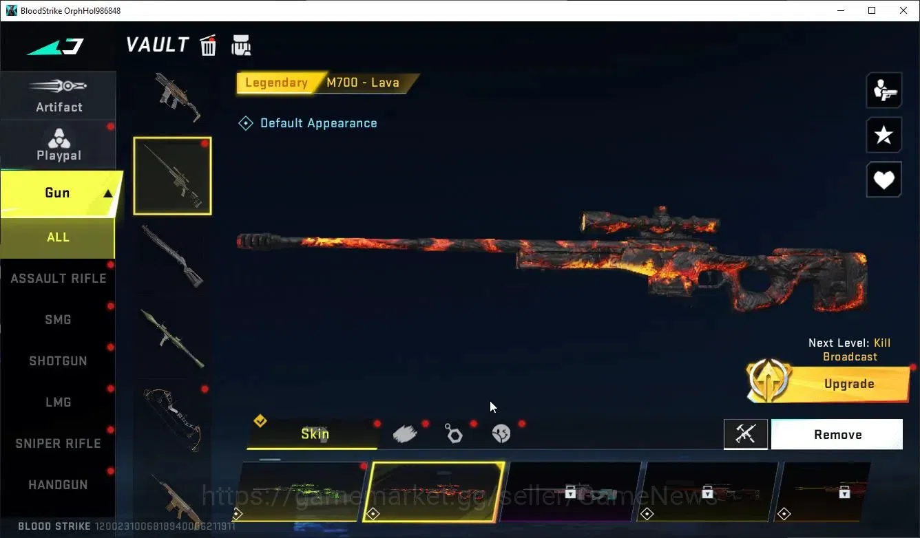 Blood Strike Accounts ASIA|ULTRA MELEE TalonKnife-Sanctum+COLLAB BLEACH  image 12