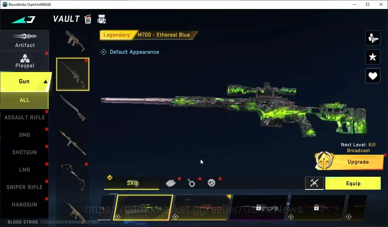 Blood Strike Accounts ASIA|ULTRA MELEE TalonKnife-Sanctum+COLLAB BLEACH  image 13