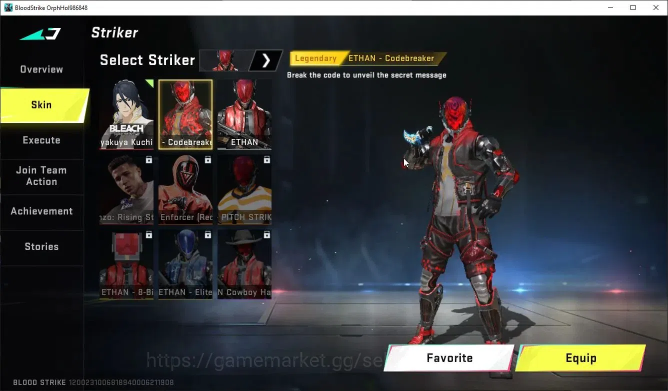 Blood Strike Accounts ASIA|ULTRA MELEE TalonKnife-Sanctum+COLLAB BLEACH  image 4