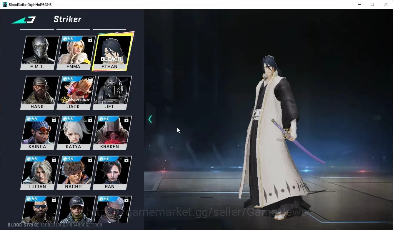 Blood Strike Accounts ASIA|ULTRA MELEE TalonKnife-Sanctum+COLLAB BLEACH  image 5
