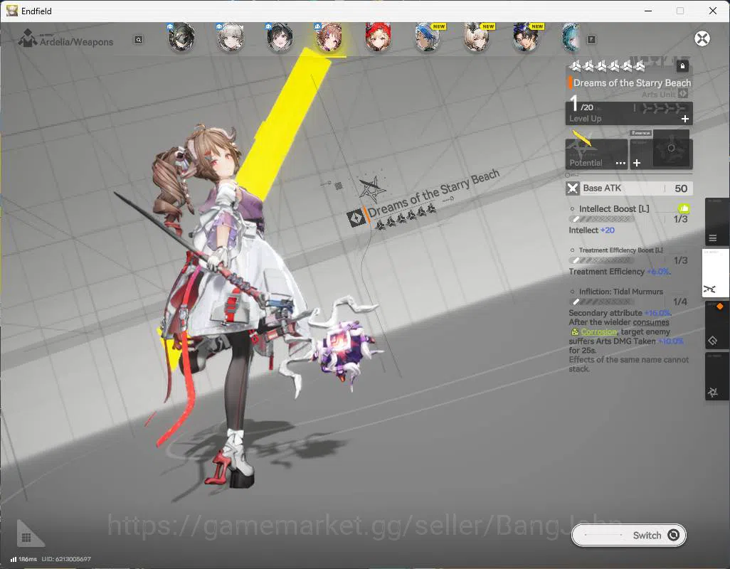 Arknights: Endfield Accounts NA/EU | Starter Rossi, Ardelia sign, WP 6s 1 more image 6