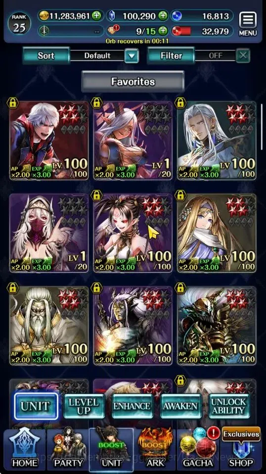 Last Cloudia Accounts Endgame GLOBAL|Rank 25|100K Crystal|Collab (Nero Young Knight) + (Eber,Telestio,AOG Mayly,SM 1