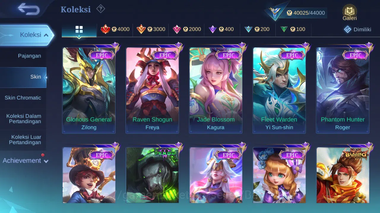 Mobile Legends: Bang Bang Accounts GLOBAL Hero 132 Skin 197 CC Nata | Dtamer Masha |  image 3