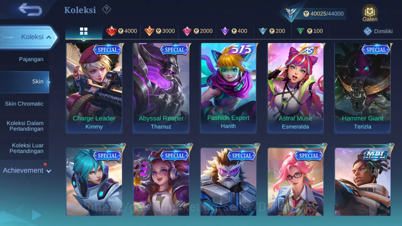 Mobile Legends: Bang Bang Accounts GLOBAL Hero 132 Skin 197 CC Nata | Dtamer Masha |  image 9