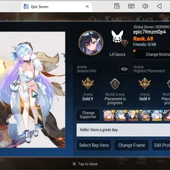 Epic Seven Accounts Limited Hero Global unverif|13ML(Tidal elvira,Barunka,MLtaiyou,LQC,Melona,Etc)|PoH+Bless ON|Limited