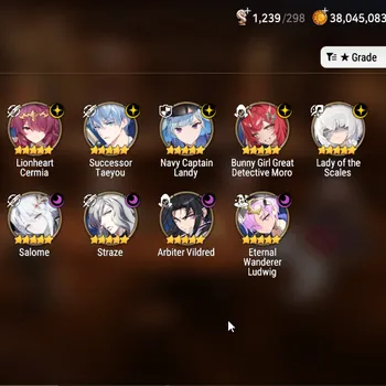 Epic Seven Accounts Mid-Tier GLOBAL Unverif|Parfumer Byblis,12 ML(Bunny Girl Moro,Salome,Lady Scales,Chloe,etc)|PoH,Return