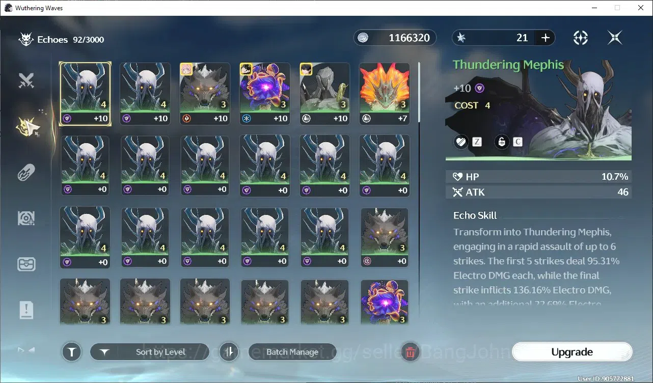 Wuthering Waves Accounts Starter SEA|UL 20 | Rank 1 | Starter | 4 Limit | Lynae L40, Sigrika, Encore, Denia | 8 Radiant 12