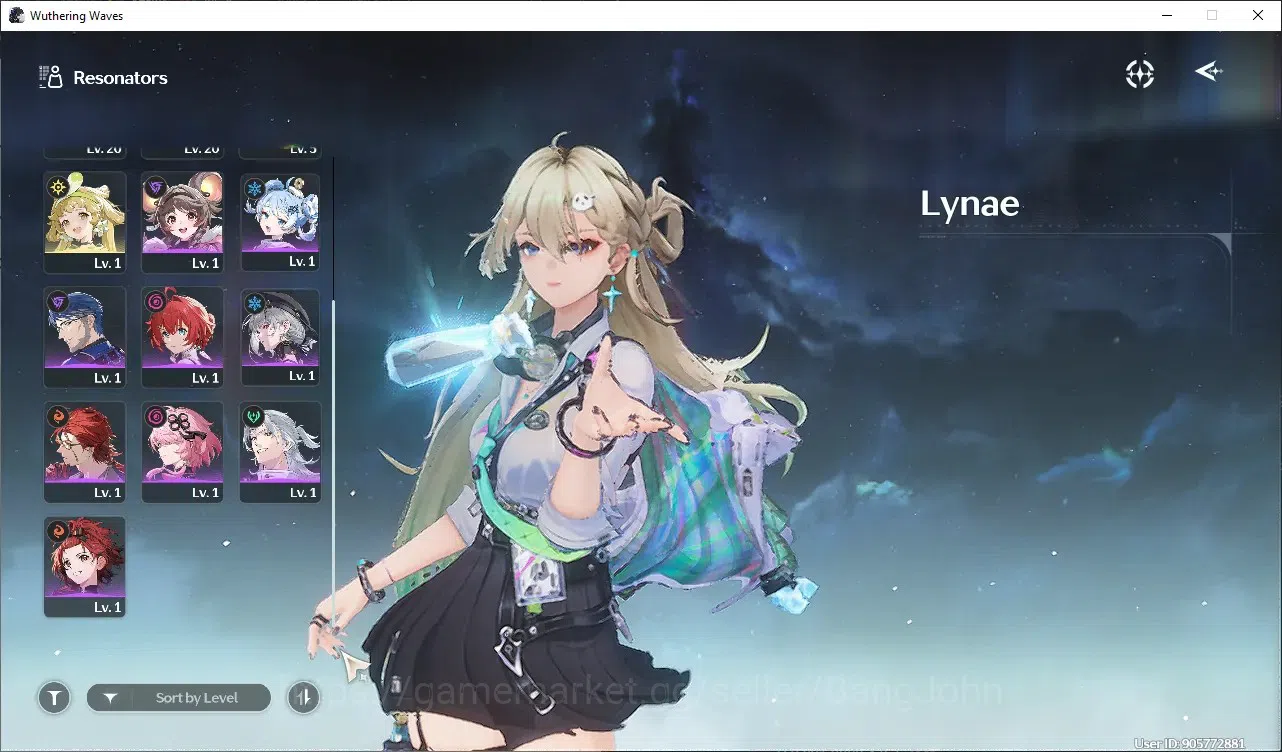 Wuthering Waves Accounts Starter SEA|UL 20 | Rank 1 | Starter | 4 Limit | Lynae L40, Sigrika, Encore, Denia | 8 Radiant 14