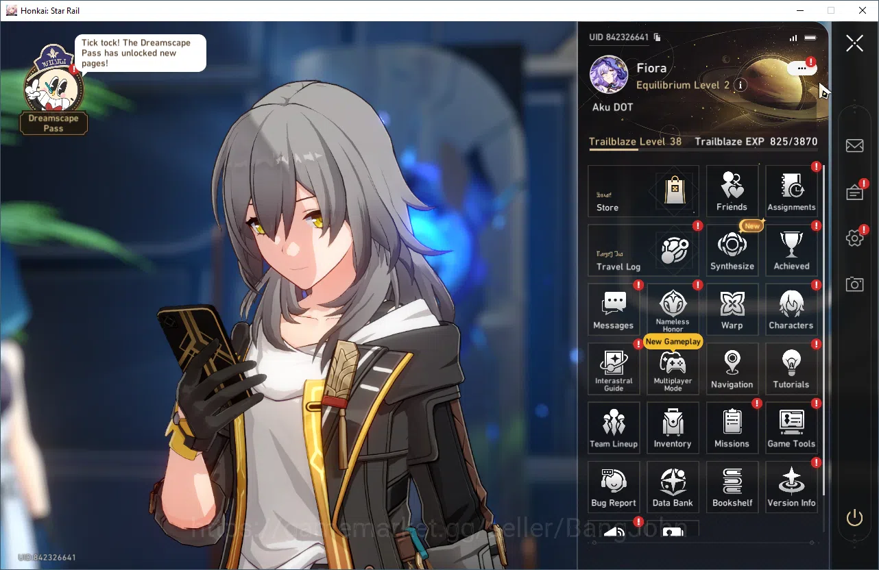 Honkai Star Rail Accounts ASIA | TL 38 | DoT team | kafka, hysilens, black s image 1
