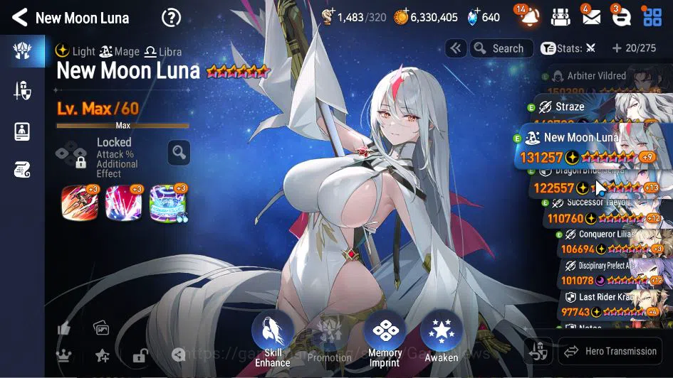 Epic Seven Accounts ASIA Unverif|19 ML(Notos, STaeyou, Straze, NM Luna image 6