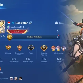 Honor of Kings Accounts Rare Skin Global|113H 126S|6