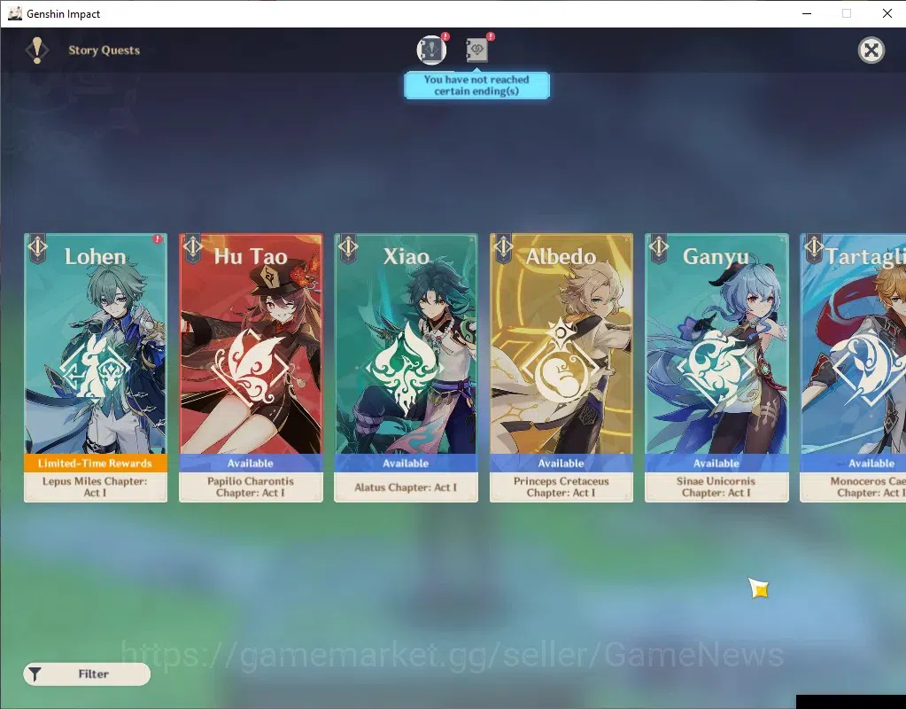 Genshin Impact Accounts Asia|AR 49|3 Limited + 2 (*5 Weapon)|Nefer,Durin,Y image 13