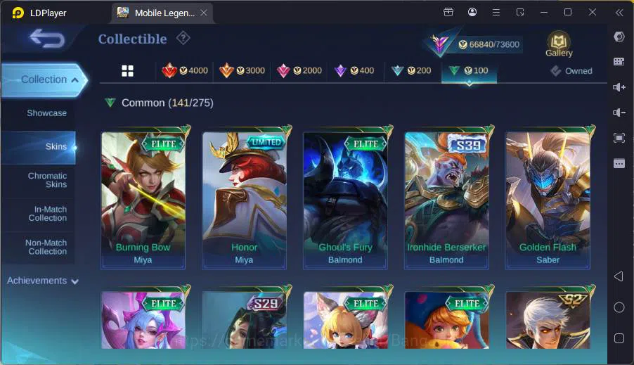 Mobile Legends: Bang Bang Accounts GLOBAL|Hero 114|Skin 267|Prime Granger,Kof Karina, image 10
