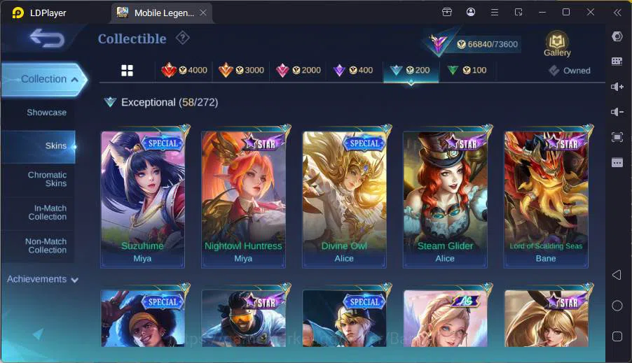 Mobile Legends: Bang Bang Accounts GLOBAL|Hero 114|Skin 267|Prime Granger,Kof Karina, image 11