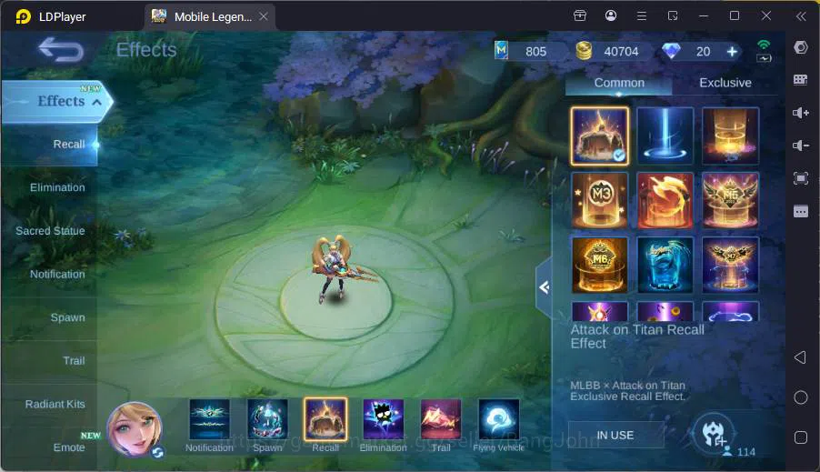 Mobile Legends: Bang Bang Accounts GLOBAL|Hero 114|Skin 267|Prime Granger,Kof Karina, image 7