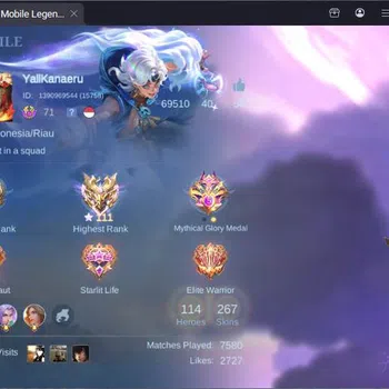 Mobile Legends: Bang Bang Collector GLOBAL|Hero 114|Skin 267|Prime Granger,Kof Karina, image 1