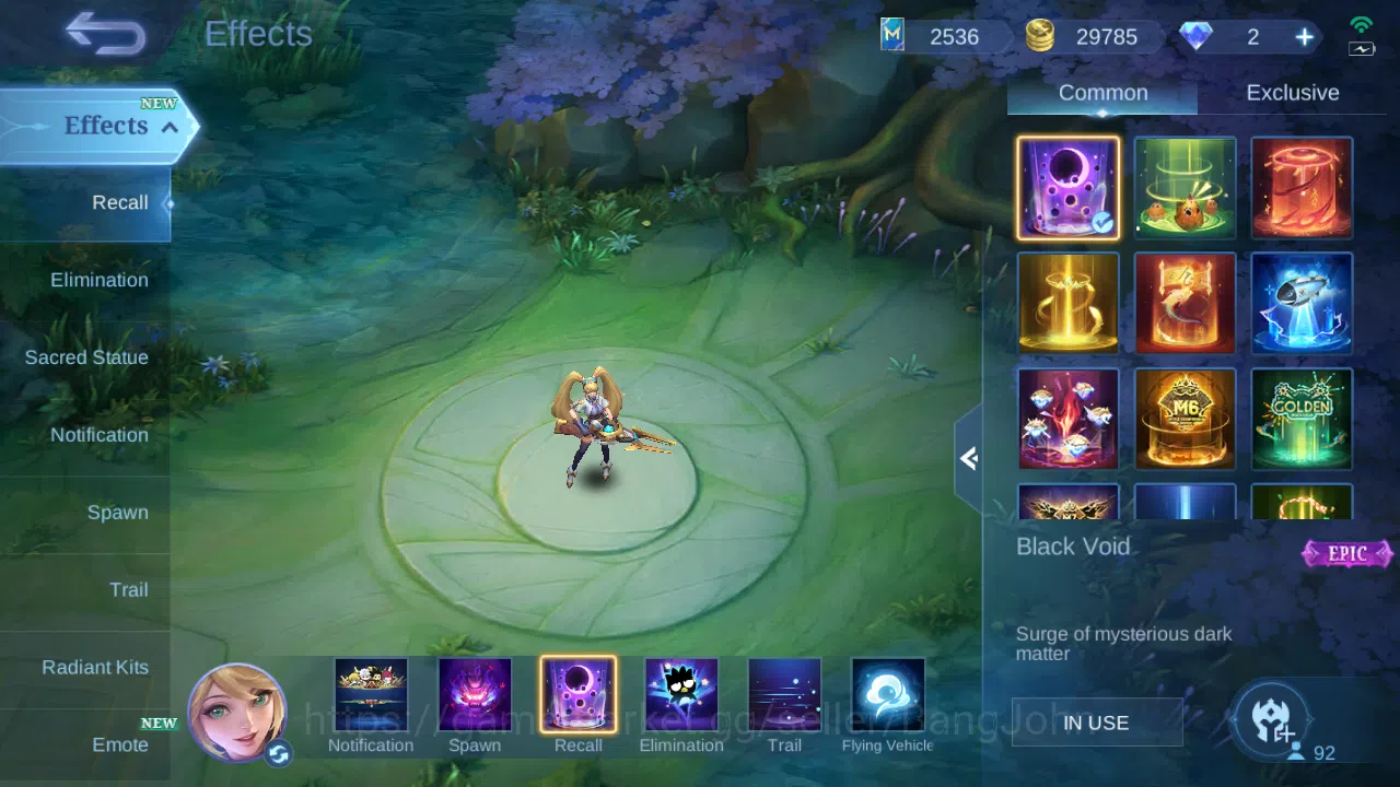 Mobile Legends: Bang Bang Accounts Hero 92 | Skin 275 | Glory | HXH Julian | Naruto S image 13