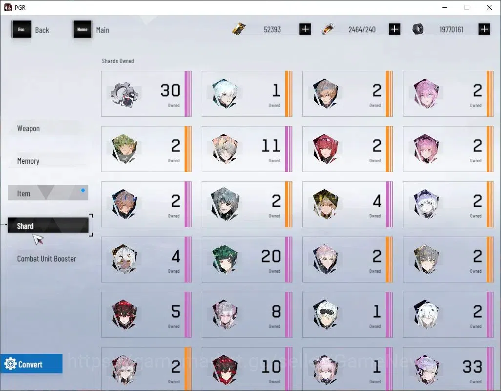 Punishing: Gray Raven Accounts Asia|Lv 89|52,3K BC+19,1K YC+9,8K BlueC|SSS Daybre image 10