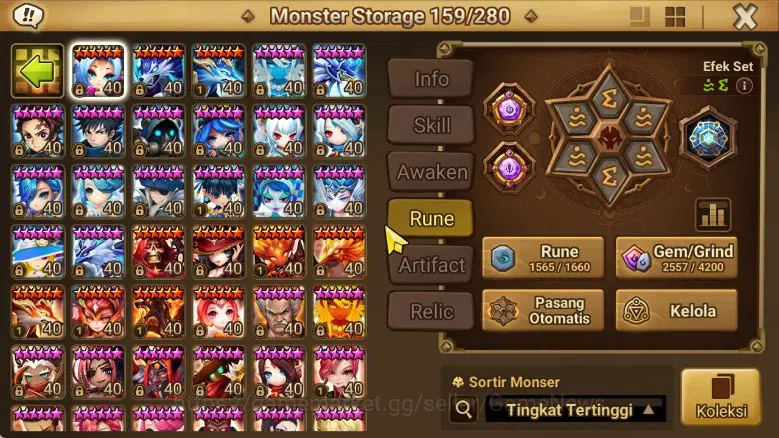Summoners War: Sky Arena Accounts ASIA ENDGAME|4LD LIMITED EIVOR LIGHT X DEVARAJA X  image 16