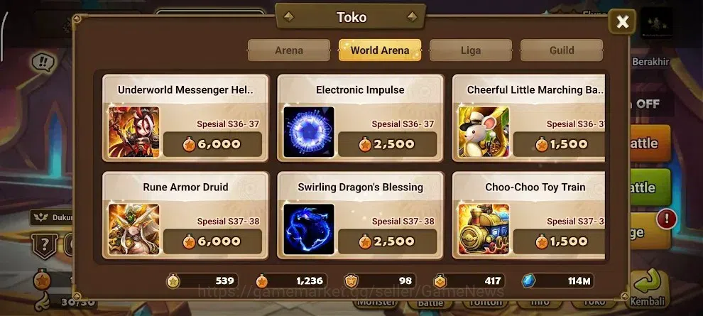 Summoners War: Sky Arena Accounts ASIA ENDGAME|4LD LIMITED EIVOR LIGHT X DEVARAJA X  image 18