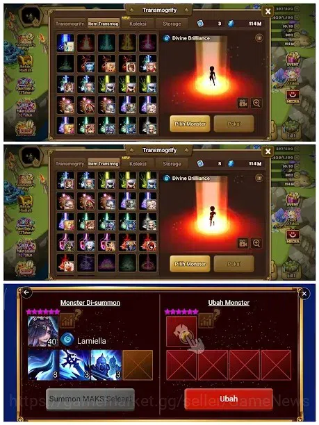 Summoners War: Sky Arena Accounts ASIA ENDGAME|4LD LIMITED EIVOR LIGHT X DEVARAJA X  image 19
