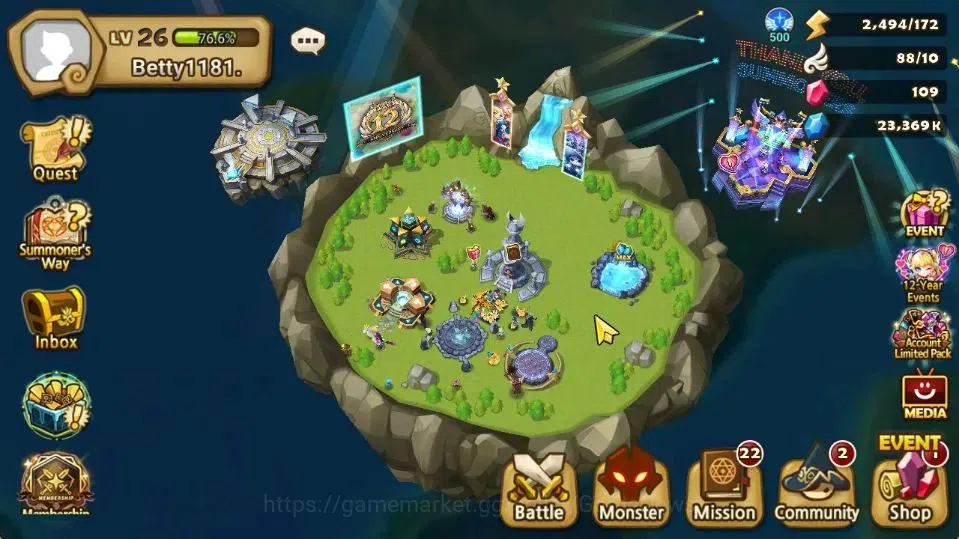 Summoners War: Sky Arena Accounts ASIA|Lv 26|Ready Gacha|112 12 YSC + 160 11 YSC + 3 image 1