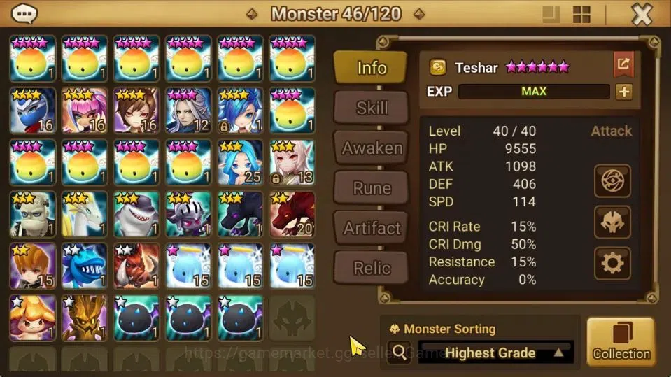 Summoners War: Sky Arena Accounts ASIA|Lv 26|Ready Gacha|112 12 YSC + 160 11 YSC + 3 image 11
