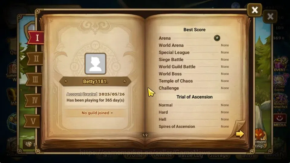 Summoners War: Sky Arena Accounts ASIA|Lv 26|Ready Gacha|112 12 YSC + 160 11 YSC + 3 image 3