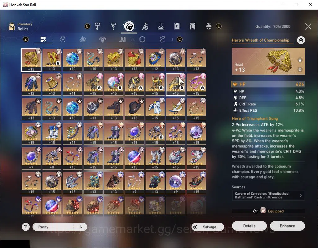 Honkai Star Rail Accounts Asia |Tl 70|+Genshin,ZZZ,Himpact3| 19 Limited[TheH image 8