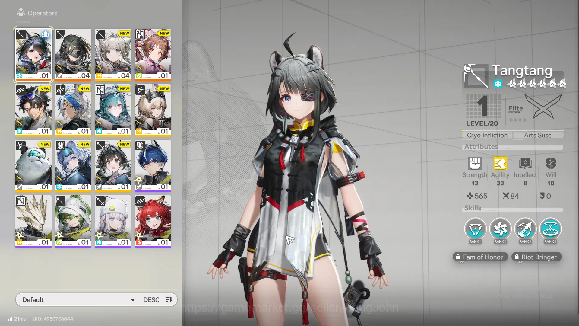 Arknights: Endfield Accounts NA EU | ASIA Starter | NA EU Limit Zhuang Fangyi | image 4