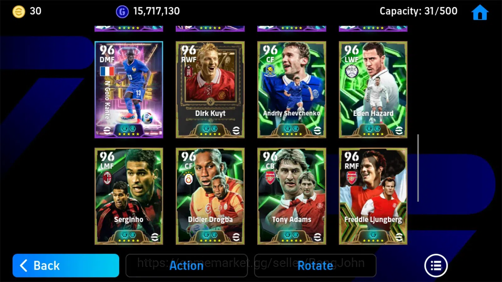 eFootball Accounts Mobile |PW 3209|Bigtime Messi|Epic Sneijer,Shcoles image 2