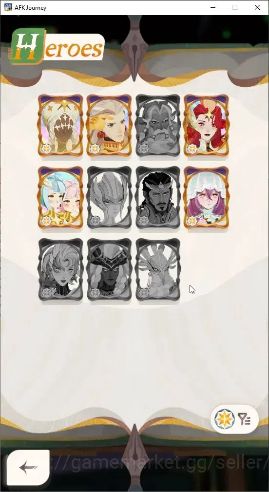 AFK Journey Accounts GLOBAL|Collab DungeonMeshi|3 S+(Daimon,Aurora)|2 Supreme(Galahad)|6 Myth(Marcille)|4 9