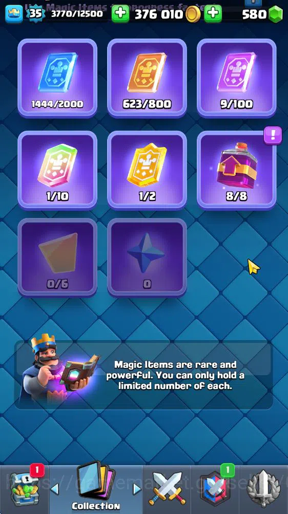 Clash Royale Accounts Midgame Lv 35|Trophy 6450|KTL 12|Limited Skin|Card 115|1 HERO 6 EVO 2 Champ 21 Legendary 33 Epic 30 14