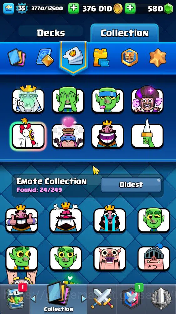 Clash Royale Accounts Midgame Lv 35|Trophy 6450|KTL 12|Limited Skin|Card 115|1 HERO 6 EVO 2 Champ 21 Legendary 33 Epic 30 15