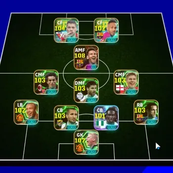 eFootball Accounts Legends & Iconic Players Android|Power 3192|Big Time Lionel Messi|20 Epic Peter Schmeichel,Luis