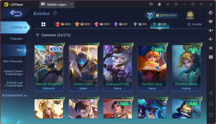 Mobile Legends: Bang Bang Accounts GLOBAL|Hero 68|Skin 103|Kof Karina,Covent Lylia,My image 10