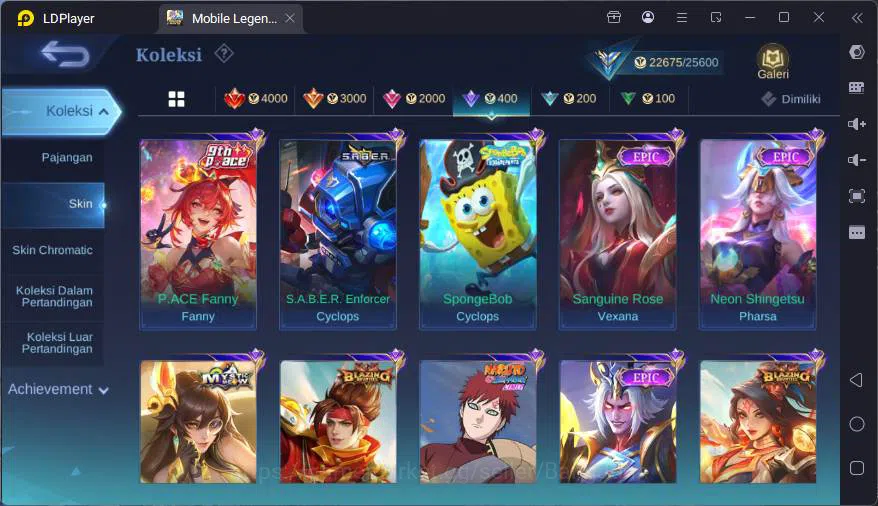 Mobile Legends: Bang Bang Accounts GLOBAL|Hero 68|Skin 103|Kof Karina,Covent Lylia,My image 17