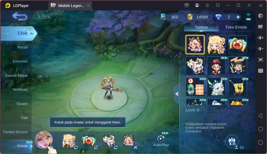 Mobile Legends: Bang Bang Accounts GLOBAL|Hero 68|Skin 103|Kof Karina,Covent Lylia,My image 2