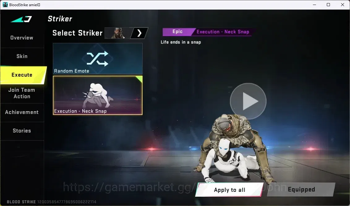 Blood Strike Accounts ASIA | 1 EVO: M1887 - Destroyer + Upgrade Point | image 6
