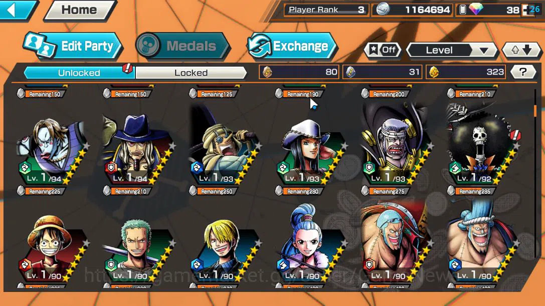 One Piece Bounty Rush Accounts GLOBAL|5 EX|5Elder St.Ethanborn V.Nusjuro,BMO Kaid image 4