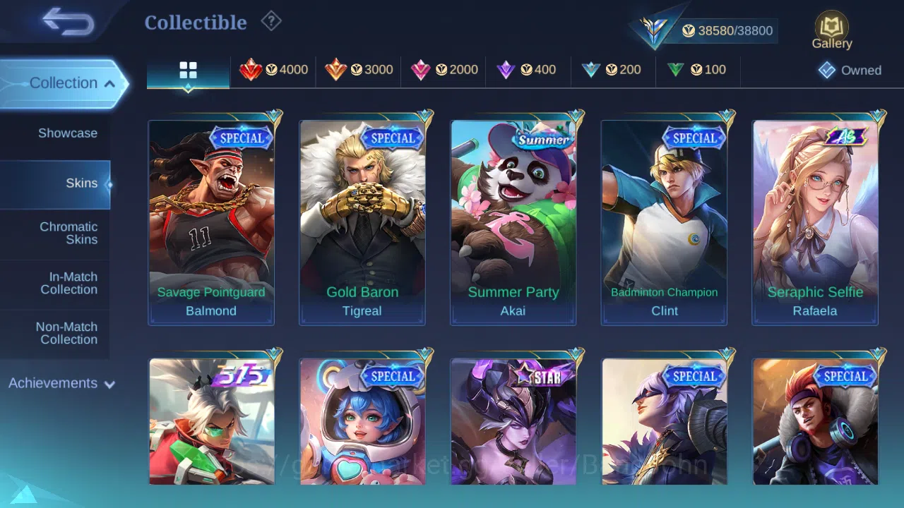 Mobile Legends: Bang Bang Accounts Hero 107 | Skin 162  | KOF Karina | Luckybox Guine image 12