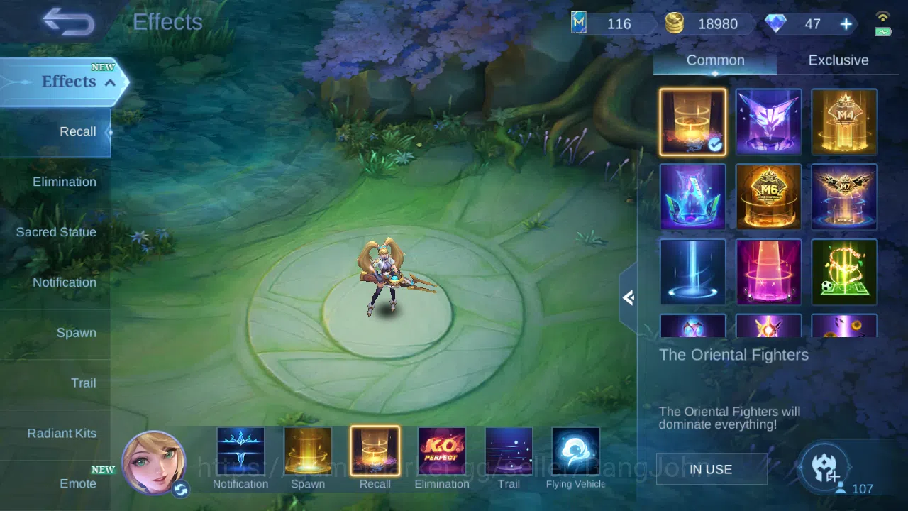 Mobile Legends: Bang Bang Accounts Hero 107 | Skin 162  | KOF Karina | Luckybox Guine image 14