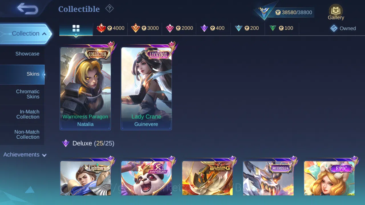 Mobile Legends: Bang Bang Accounts Hero 107 | Skin 162  | KOF Karina | Luckybox Guine image 6