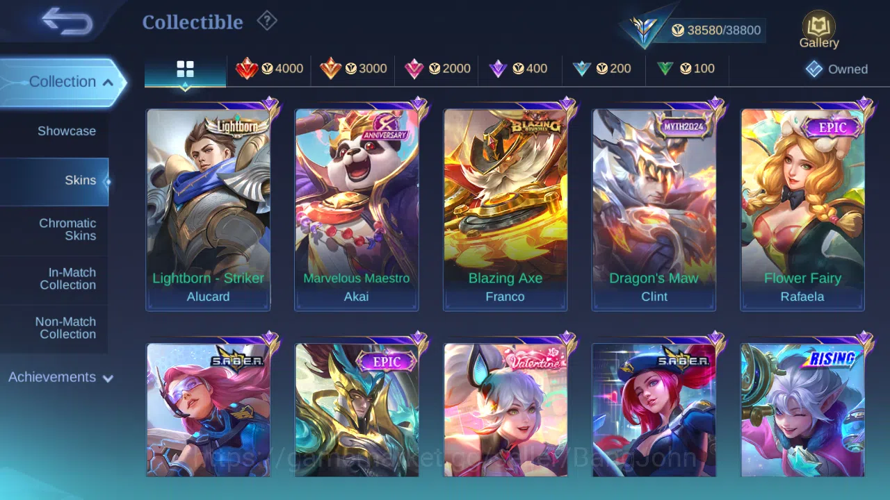 Mobile Legends: Bang Bang Accounts Hero 107 | Skin 162  | KOF Karina | Luckybox Guine image 7