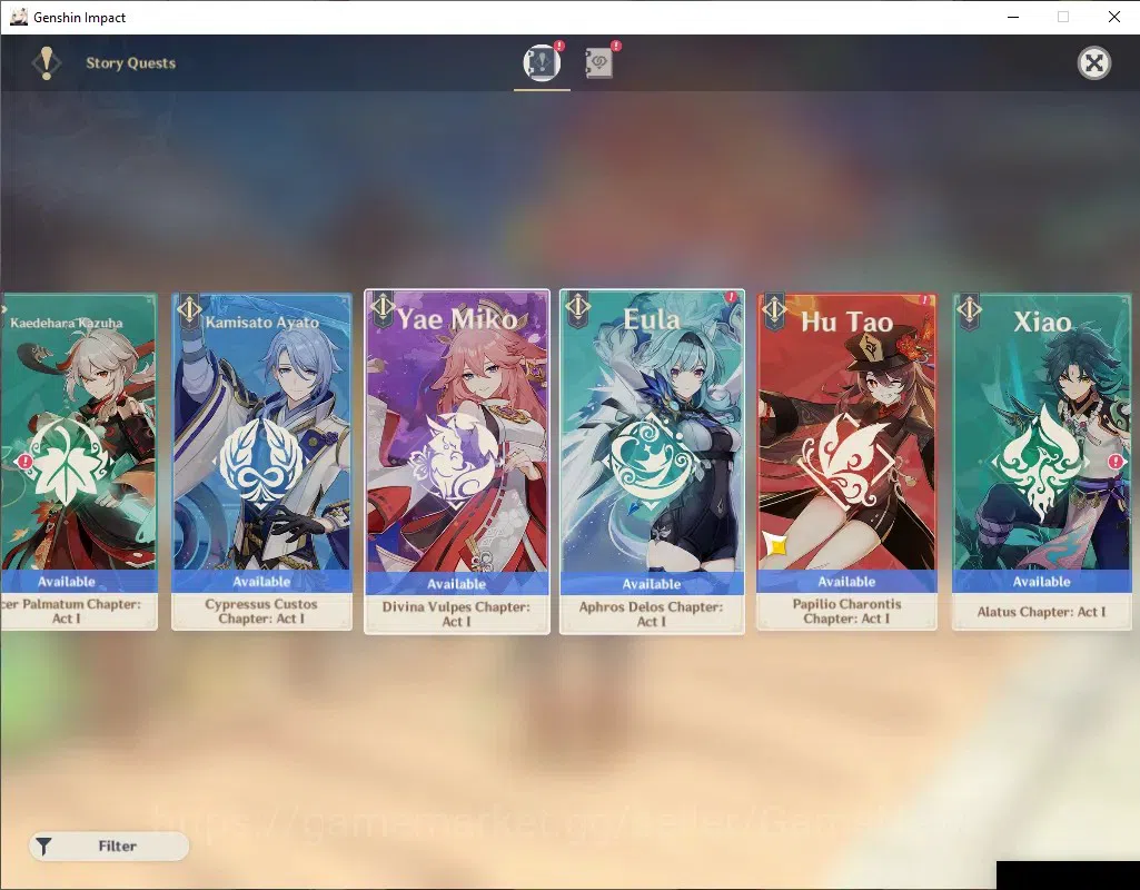 Genshin Impact Accounts ASIA|AR 55|5 Limited + 3 (*5 Weapon)|Mavuika,Arlec image 14