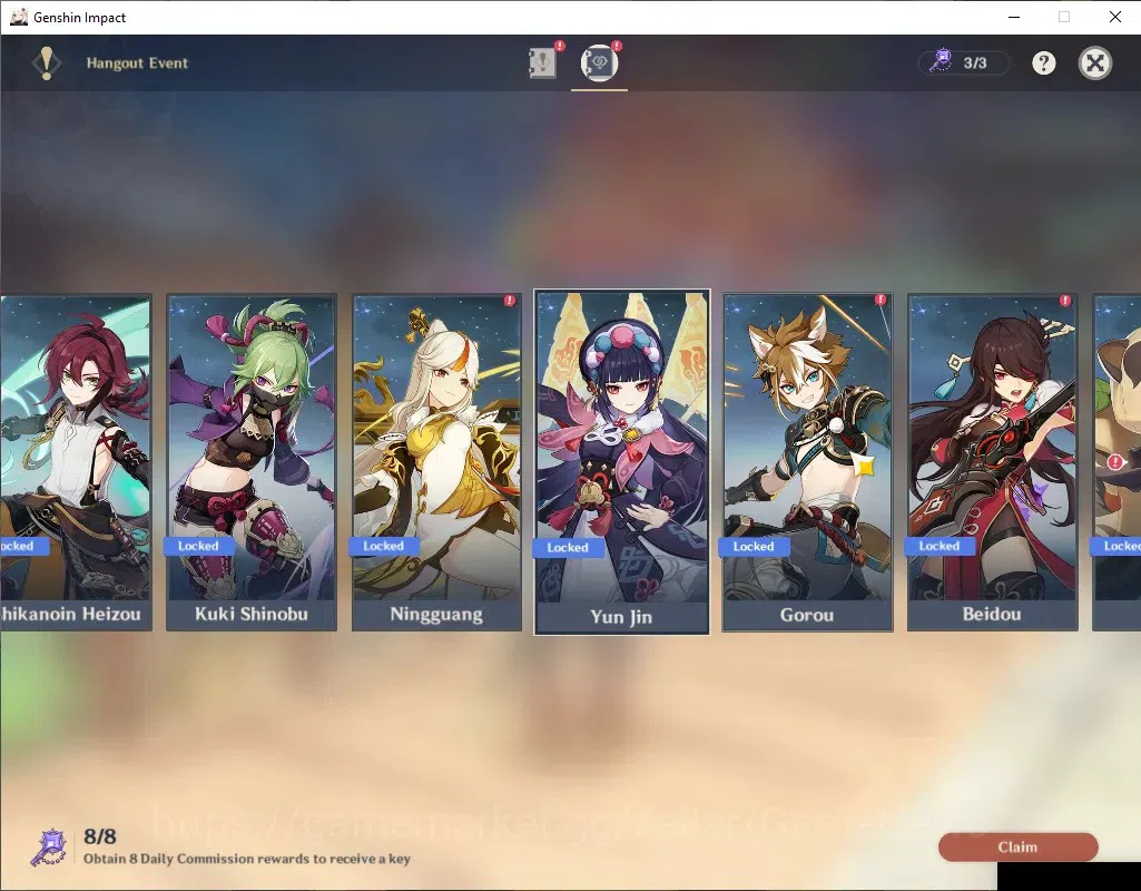 Genshin Impact Accounts ASIA|AR 55|5 Limited + 3 (*5 Weapon)|Mavuika,Arlec image 16