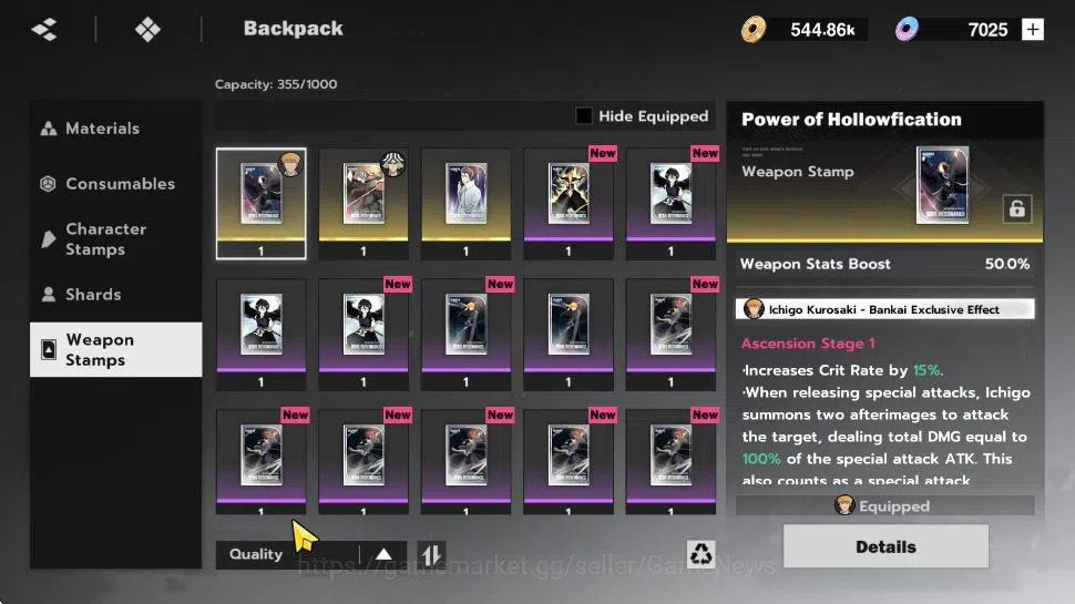 BLEACH: Soul Resonance Accounts NuverseSEA|LV 46|7K Jade|5 SSR [(IchibanB1,KisukeB image 20