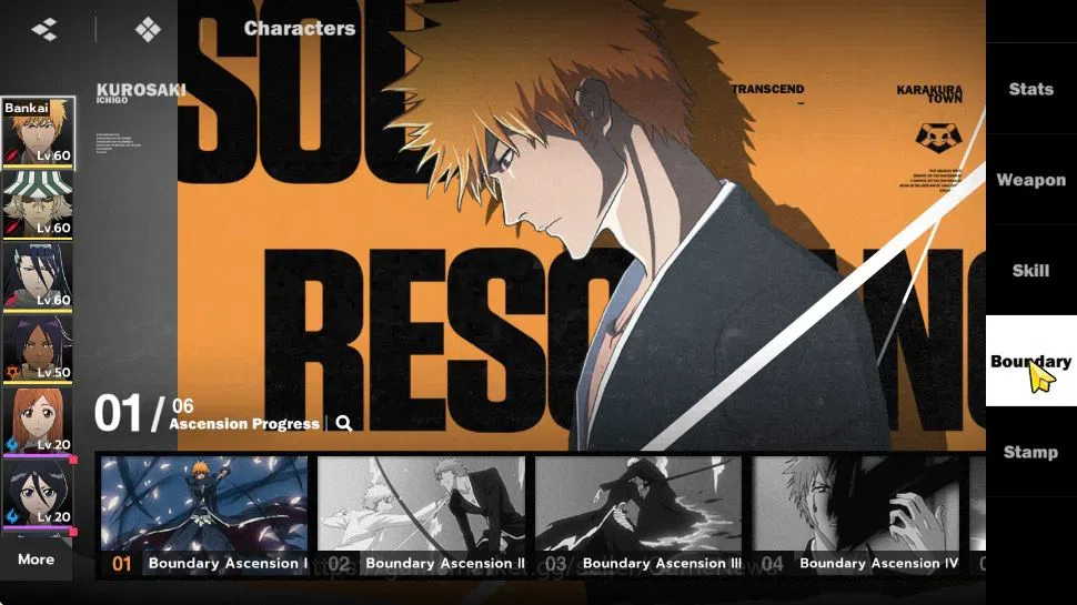 BLEACH: Soul Resonance Accounts NuverseSEA|LV 46|7K Jade|5 SSR [(IchibanB1,KisukeB image 4